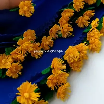 Minyatür Gül Sarı işleme